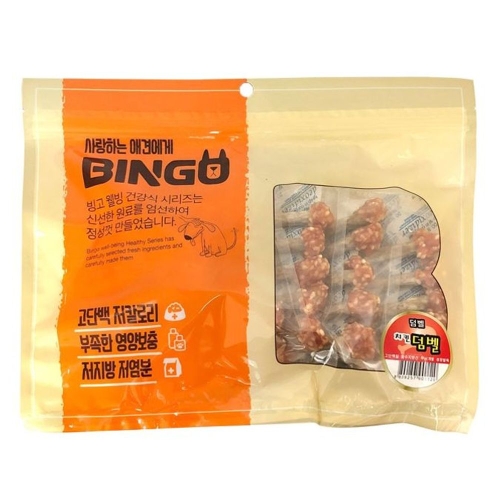 다이아몬드펫 빙고 치킨 덤벨 400g