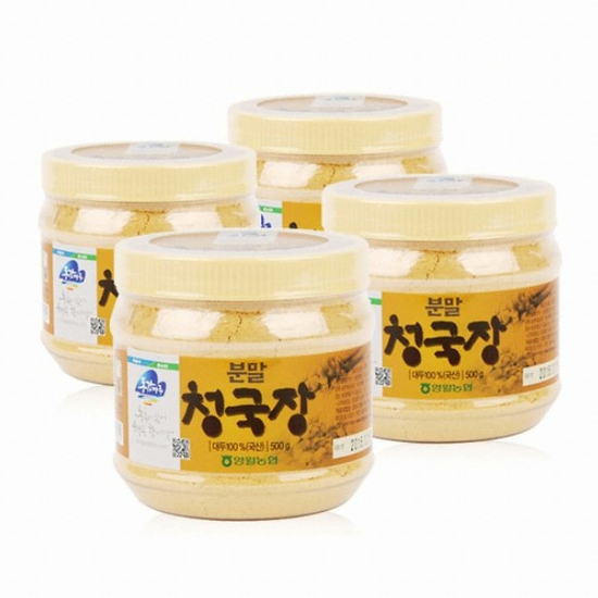 영월농협 동강마루 청국장 분말 500g (4개)