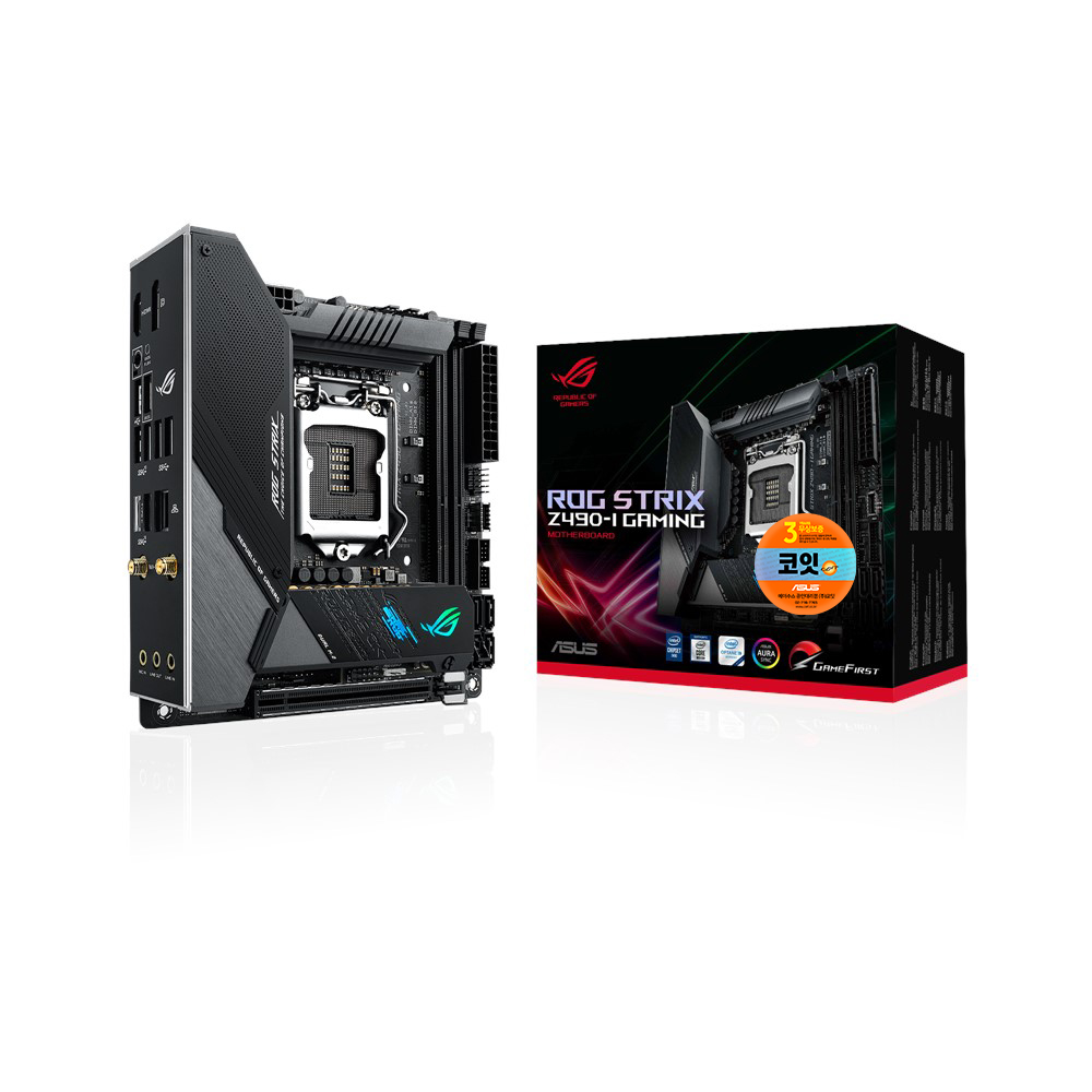 ASUS ROG STRIX Z490-I GAMING 코잇