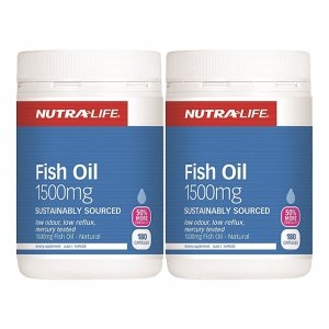 피시 오일 1500mg 180캡슐 2개