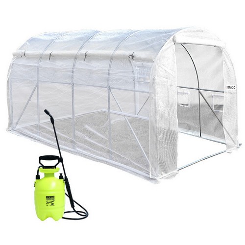 페리코 조립식 비닐하우스 측면 롤업 FPH-422PRO + 압축분무기 3L