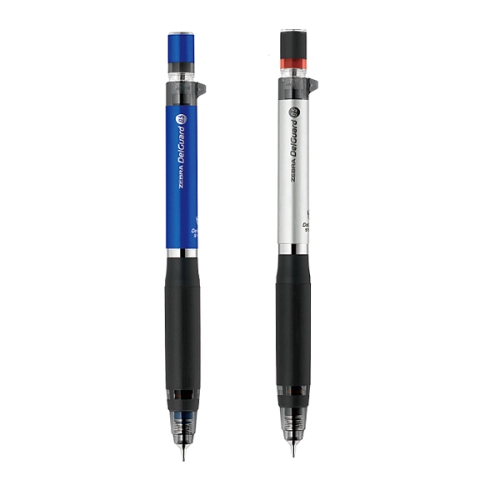 에이모션 제브라 델가드 ER 샤프 블루 + 실버 0.5mm 1세트_이미지