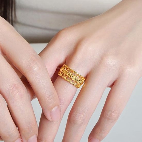 별이랑 Byeolirang 베로나 순금반지 7.5g (1개)_이미지