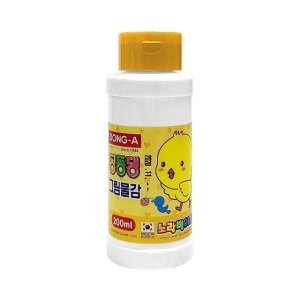 동아 단색물감 딩동댕물감 황토 200ml 12개입 WFHB1TD