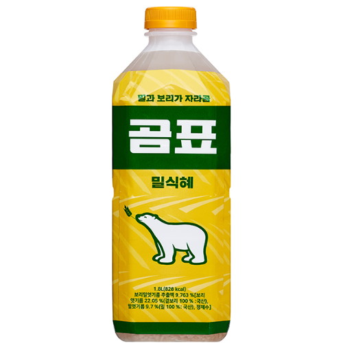 대한제분 곰표 밀과 보리가 자라곰 곰표 밀식혜 1.8L (3개)