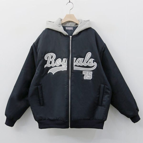 아이우먼 팀로얄후디항공점퍼 POK687M601 빅사이즈