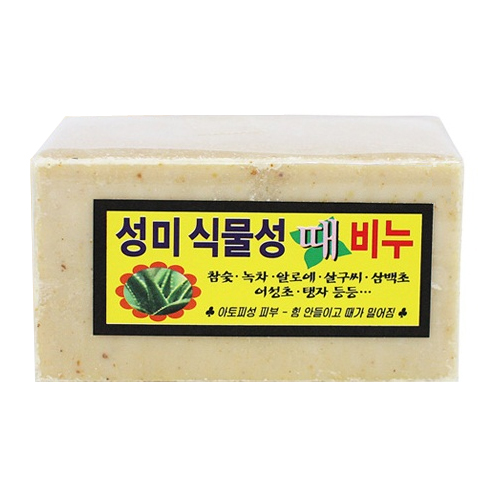성미 식물성 때비누 170g (7개)_이미지
