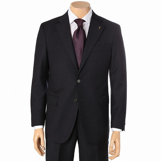 LF 마에스트로 네이비 솔리드 단색 클래식 수트 6드랍 정장 MASJ8D031N2