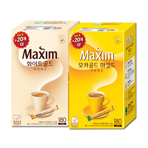 모카골드 160개입 + 화이트골드 160개입