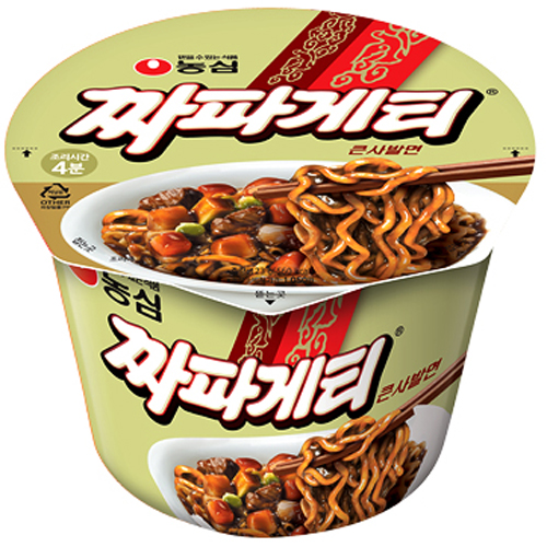 농심 짜파게티 큰사발 123g (2개)