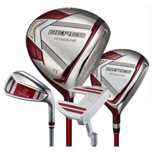 혼마 베레스 키와미5 2스타 / 마루망 2W 조합 여성용 풀세트 (10개 카본 캐디백 정품)_이미지