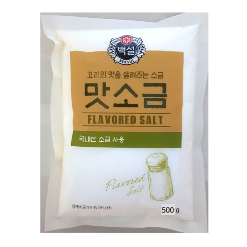 백설 맛소금 500g (10개)_이미지
