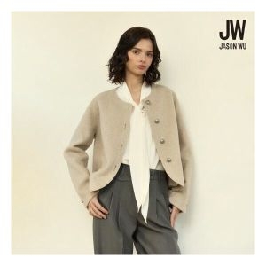 제이슨우 여성 Selene 울 핸드메이드 재킷