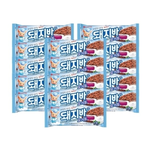 롯데제과 돼지바 요거트 저당 70ml (15개)_이미지