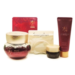 수려한 효비담 브이 리프팅 넥주름 크림 50ml 기획세트_이미지