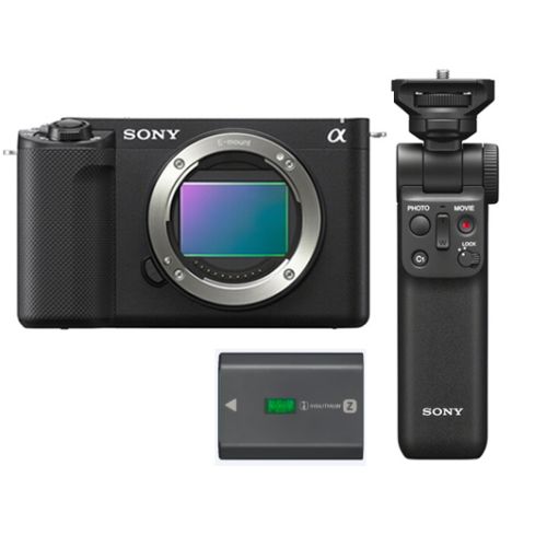 SONY ZV-E1 바디 (소니 무선슈팅그립, 배터리)