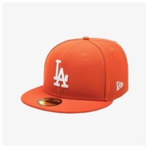 뉴에라 모자 CQK 14380188 MLB LA 다저스 베이직 사이즈캡 오렌지_이미지