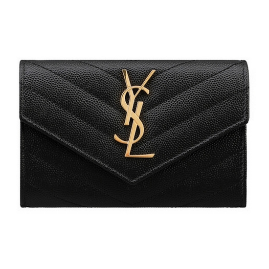 생로랑 모노그램 스몰 엔벨로프 지갑 414404 BOW01 1000_이미지