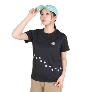 첨스 우먼 부비 Foot 드라이 반팔 티셔츠 CH11-2569-K001 -블랙 452661