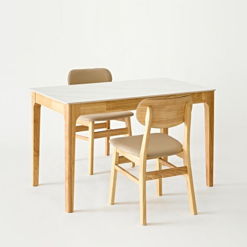 조이 모던S 세이프티 세라믹 원목 식탁 1200