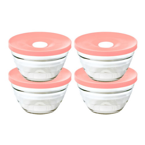 글라스락 쿠킹볼 330ml (4개)_이미지