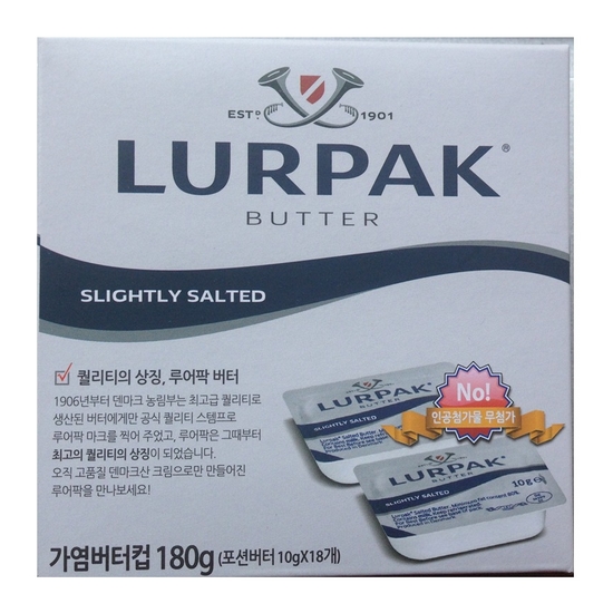 알라푸드 루어팍 가염버터 포션 10g (18개)_이미지