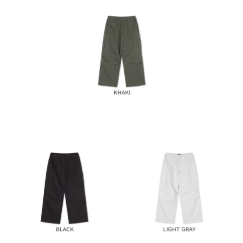 Cotton Nylon Cargo Pants U WHTAG2311U