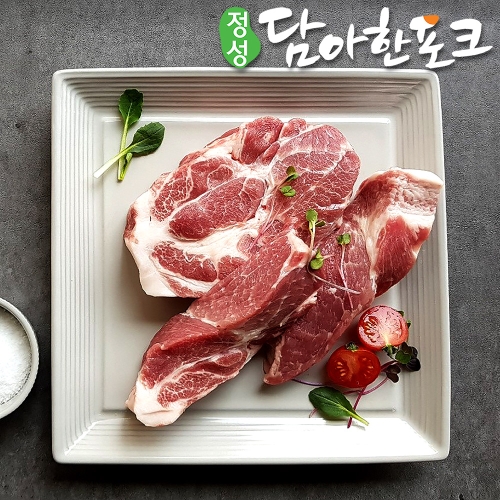 담아한포크 한돈 목살 구이용 500g (1개)_이미지