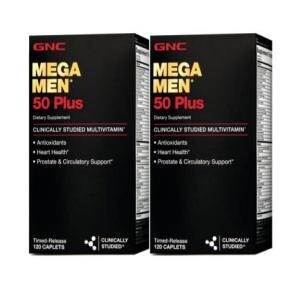 GNC 메가맨 50 플러스 120정(해외)