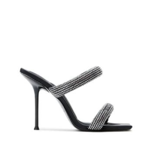알렉산더왕 크리스털 장식 스틸레토 샌들 30325S011012C T