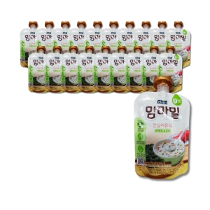 매일유업 맘마밀 안심이유식 미역과 소고기 100g (20개)_이미지
