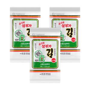 소문난삼부자도시락용김 3단x24팩 1박스