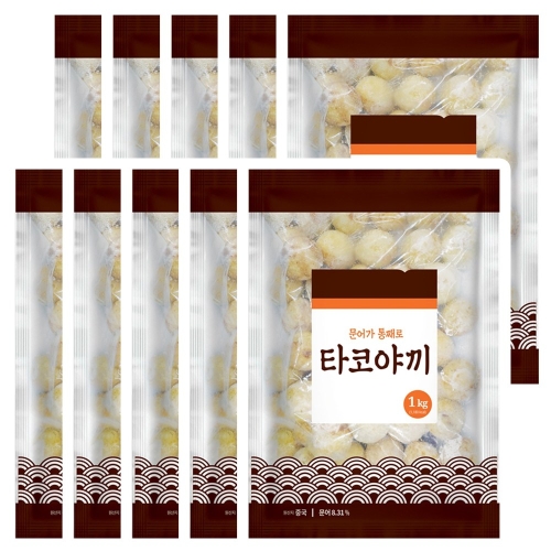 문어가 통째로 타코야끼 1kg