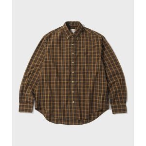 �ƿ����ĵ� ltgt OUTSTANDING VINTAGE CHECK BD SHIRT_BROWN OSSH06BRC 177053