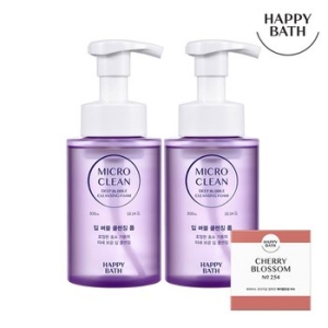 해피바스 마이크로 클린 딥 버블 클렌징폼 300ml (2개)_이미지