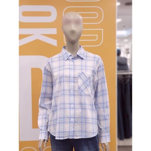 뱅뱅 세이브존02 봄플래드체크 남방 NSM272 S45901135_이미지