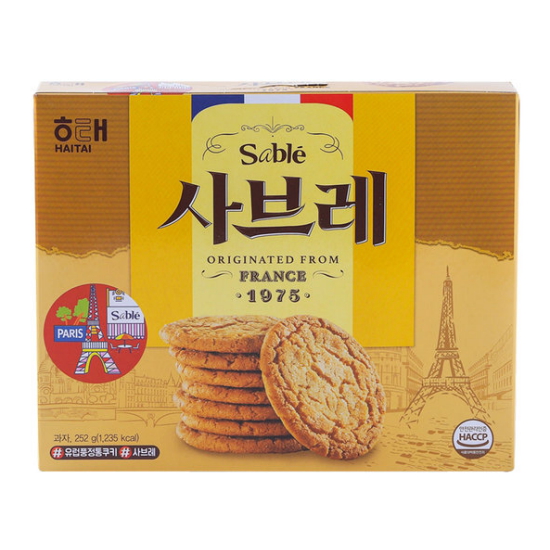 해태제과 사브레 252g