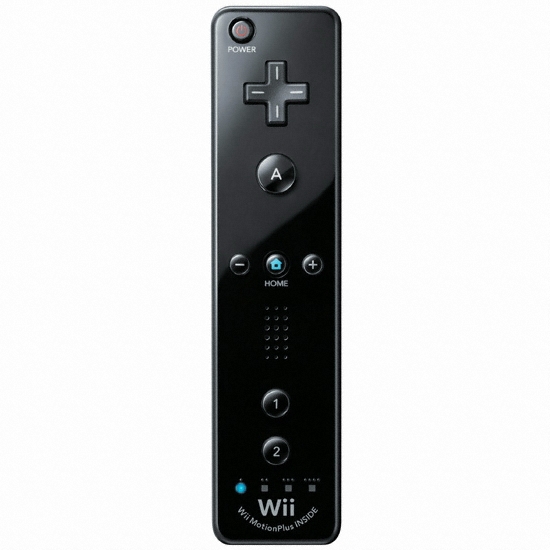 Nintendo Wii 리모컨 플러스 (블랙)