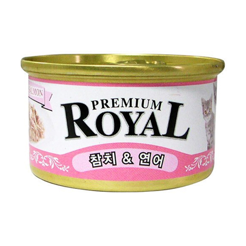 프리미엄 로얄 참치&연어 85g