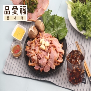 일이축산푸드 품애복 5無 훈제오리 바비큐슬라이스 400g이미지입니다. 누르면 해당 게시물로 새창이동합니다.