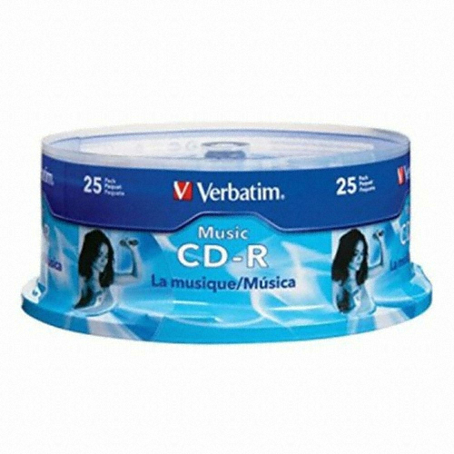 버바팀 CD-R 700MB 40x 오디오 케익 (25장)_이미지