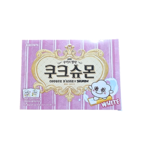 크라운 쿠크슈몬 화이트 289g [4개]