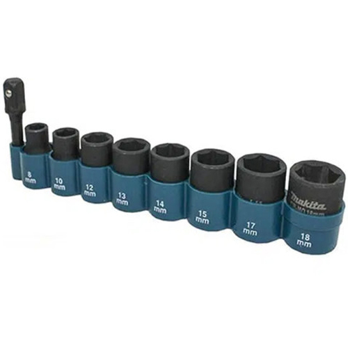 마끼다 3/8인치 임팩트 소켓 어댑터 세트 B-55778 (9pcs)