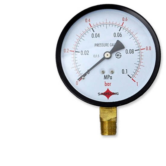 세아인스트루먼트 일반 압력게이지 압력계 (100파이 2kgf/㎠)_이미지