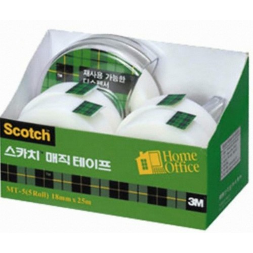 3M 스카치 매직 테이프 MT 18mm x 25m이미지입니다. 누르면 해당 게시물로 새창이동합니다.
