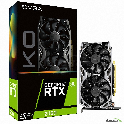 EVGA 지포스 RTX 2060 KO GAMING D6 6GB_이미지