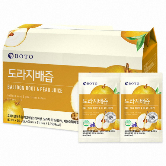 도라지배즙 80ml 30포