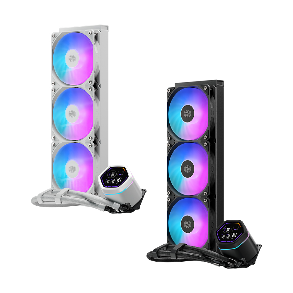 쿨러마스터 MASTERLIQUID 360 CORE NEX DIGITAL ARGB (화이트)