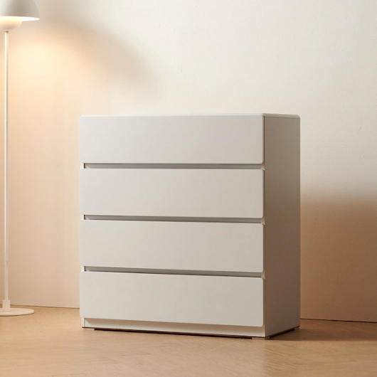 이안가구  바온 화이트 4단 서랍장 800