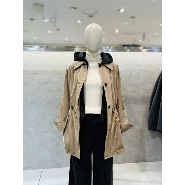 코데즈컴바인 허리스트링 후드라이너 점퍼 CJC-JP508W9_이미지